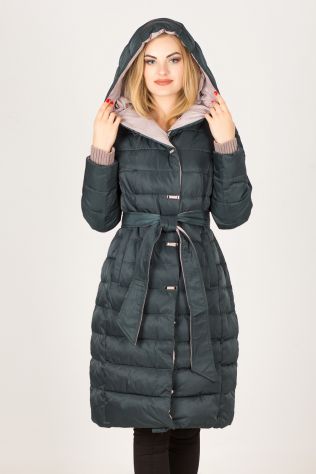 ПАЛЬТО ЗИМНЕЕ БЕЗ МЕХА VISDEER №6161
