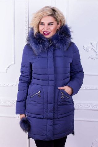 Парка женская с мехом Damader 1705