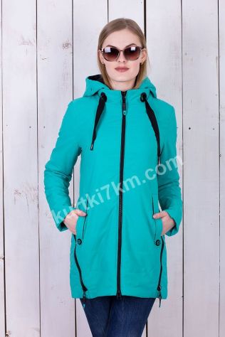 Демисезонная парка женская Visdeer 8517