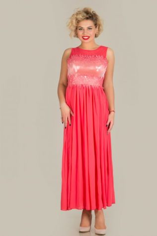 ДЛИННОЕ ВЕЧЕРНЕЕ ПЛАТЬЕ №16009