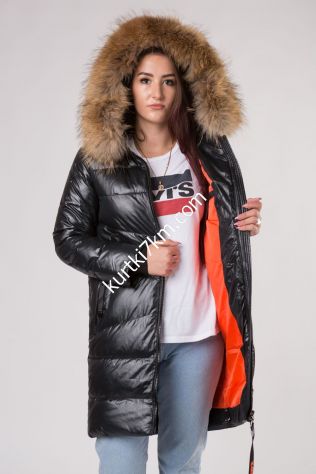 Зимова парка з хутром Visdeer 138