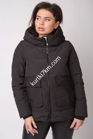 Чорна брендова курточка Max Mara 6003