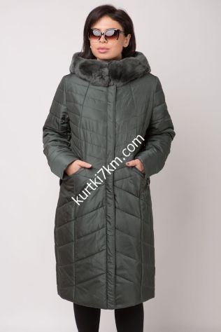 Жіночий пуховик великого розміру Damader 1852