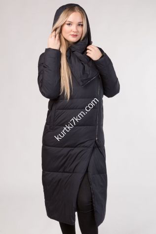 Пуховик ковдра зі знімним капюшоном Tongoi 915