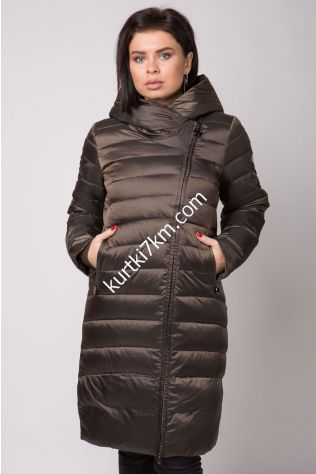 Приталене зимове пальто Fulina 618