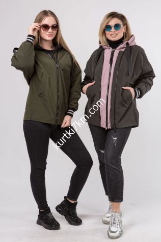 Коротка куртка-бомбер Toncgoi 2103