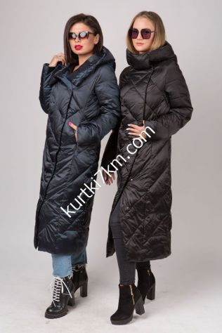 Пуховик ковдра жіноча Damader 21311