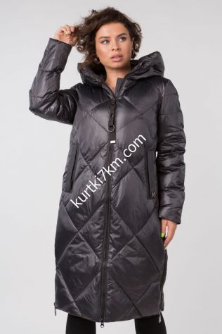 Зимове пальто великого розміру Visdeer 3112