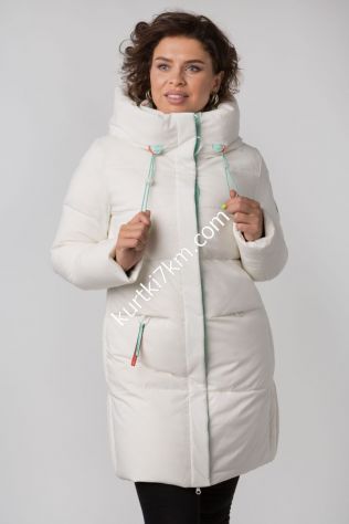 Зимовий білий пуховик Towmy 3201