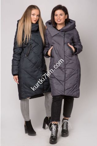 Пуховик ковдра жіночий Damader 21008