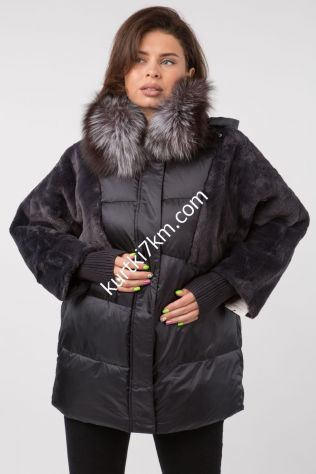 Шикарна зимова куртка з хутром Snow beauty 21321