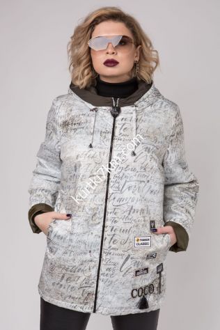 Жіночі куртки батали демісезонні AY-SEL 11035