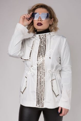 Ексклюзивна куртка-вітровка з капюшоном Zanardi 52104