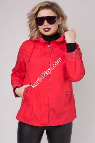 Ветровка женская батал Quiet Poem 9289