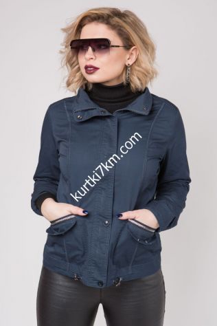 Коротка синя молодіжна вітровка Ylanni 630