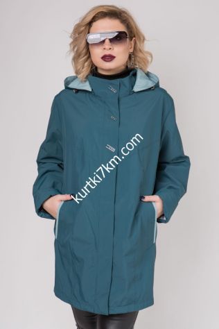 Супер батальний жіночий плащ із капюшоном Ocean 9877