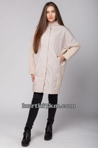 Женское пальто с кашемиром Button 92-219