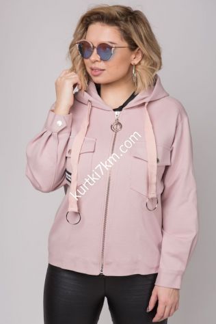 Рожева брендова вітровка Max Mara 905