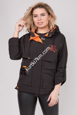 Вітровка жіноча чорна Queit Poem 0020