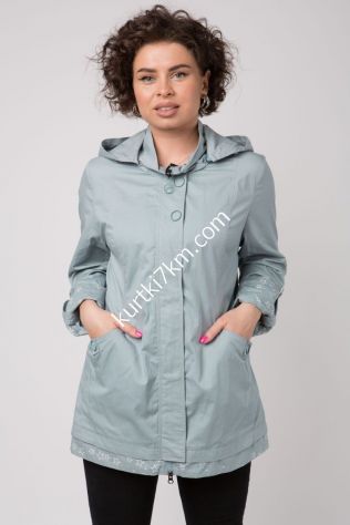 ЖЕНСКИЕ ВЕТРОВКИ С КАПЮШОНОМ POEM №7009