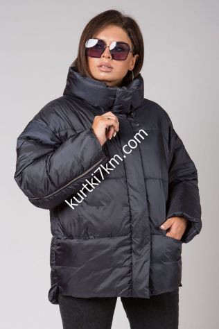 Коротка куртка оверсайз Snow Beauty 20026