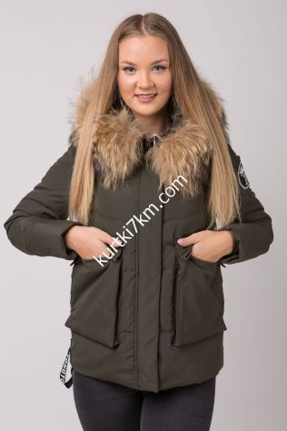 Брендова зимова куртка з хутром Max Mara 699