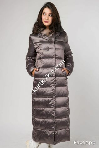 Довгий зимовий пуховик Damader 92133