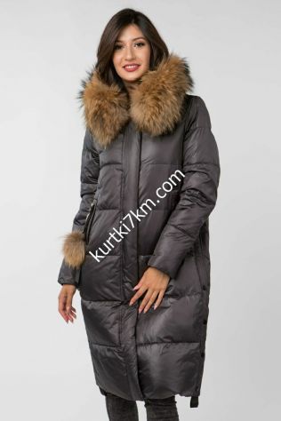 Пуховик з хутром Visdeer 363