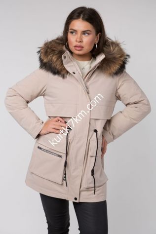Зимова парка з хутром Snow owl 21A632