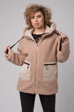 Стильна молодіжна шубка Tongoy 8170