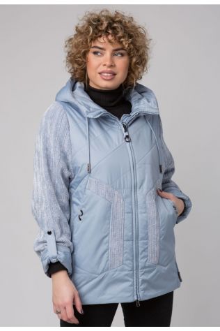 Комбінована куртка великого розміру Queit Poem 1220