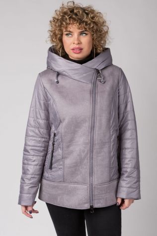 Комбінована куртка великого розміру Queit Poem 1276