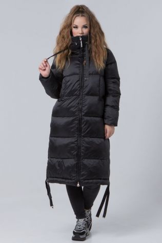 Стильне довге зимове пальто Snow beauty 22017