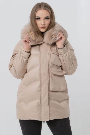 Молодіжний пуховик Bogenere 8997