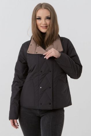 Двухстороння куртка жіноча Button 758