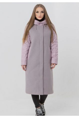 Пальто довге на синтепоні Snow owl 22C632