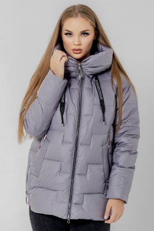 Коротка зимова куртка батал Visdeer 23086