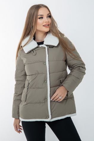 Куртка пілот з хутром Damader 1715