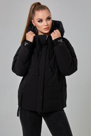 Куртка зимова чорна Towmy  2113