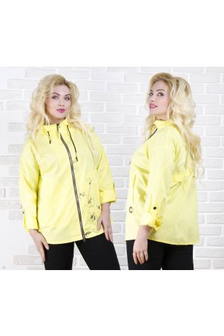 КОРОТКАЯ ВЕТРОВКА БОЛЬШОГО РАЗМЕРА №7979