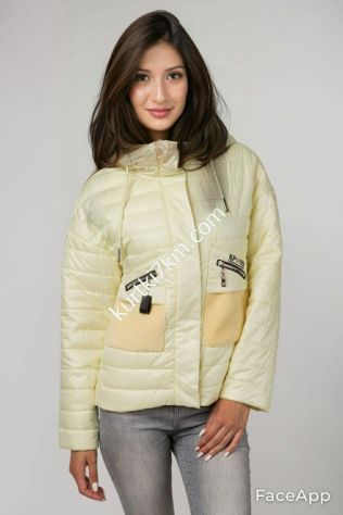 Коротка молодіжна куртка Quiiet Poem 0156