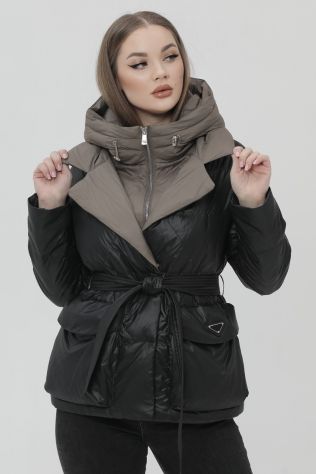 Стильна куртка брендова BTR Button 2683