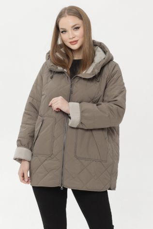 Куртка зимова великих розмірів Visdeer 2507