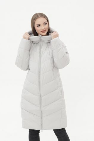 Зимове пальто великих розмірів Towmy 9159