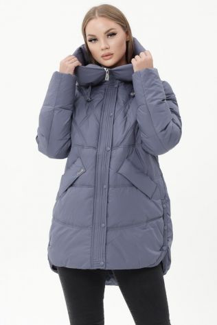 Зимова куртка великих розмірів Rosy Pink 9009/1