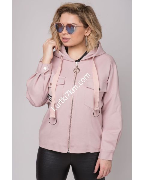 Рожева брендова вітровка Max Mara 905